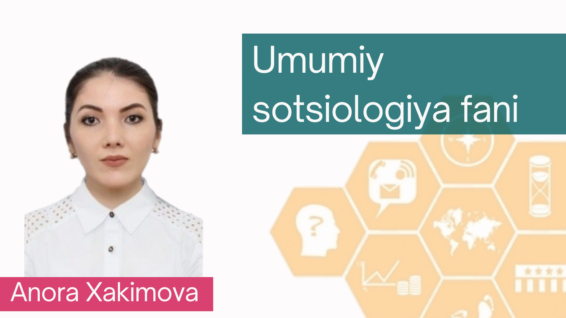 Umumiy sotsiologiya I
